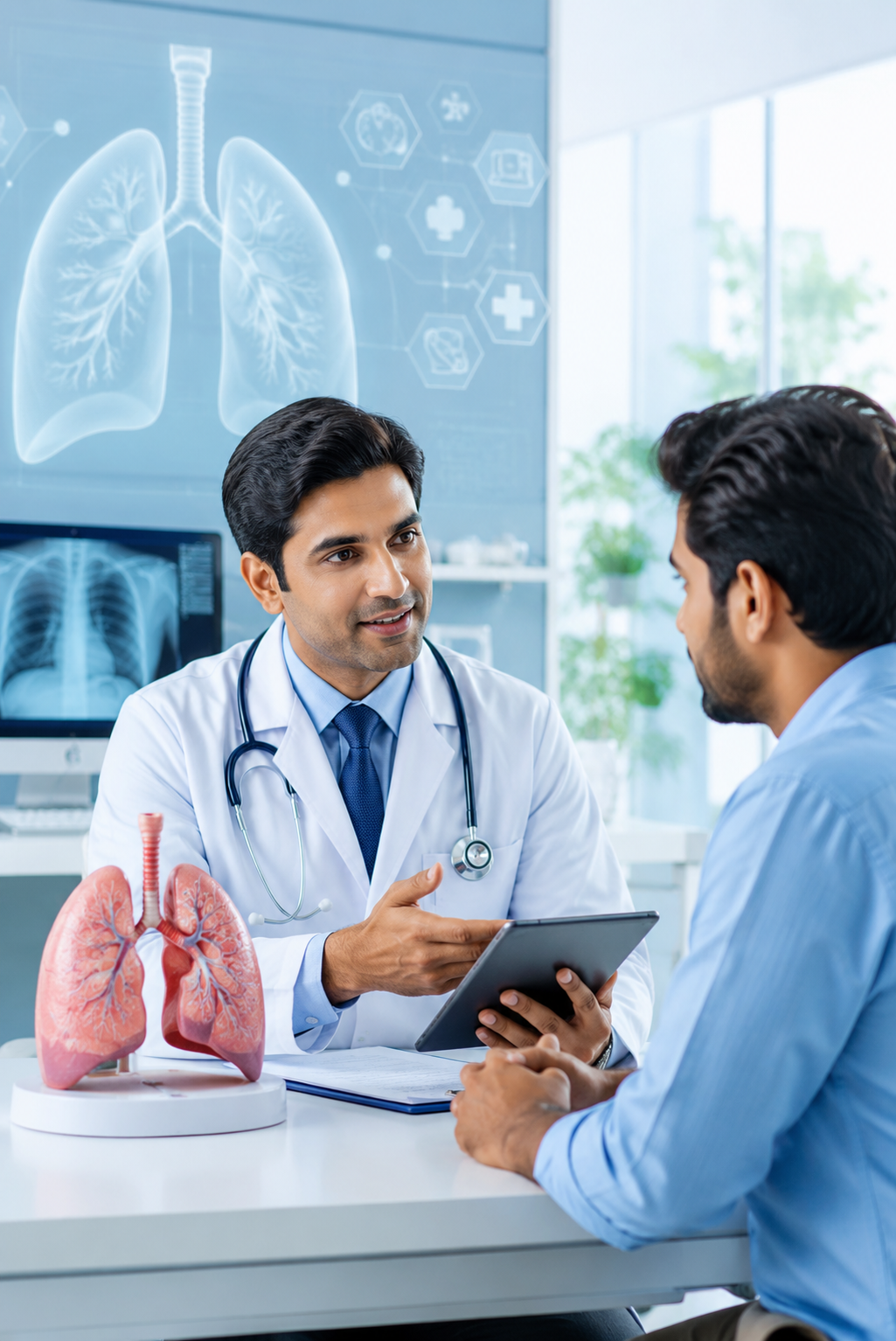 Pulmonology consultation